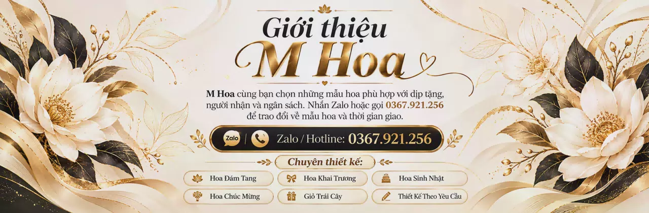 Ảnh bìa Shop hoa tươi Phường Phú Thượng Hà Nội - Gói ghém những lời muốn gửi